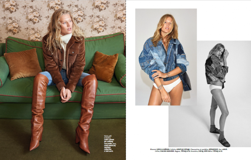 Toni Garrn featured in Love Streams, October 2017