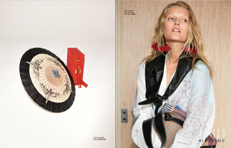 Toni Garrn featured in Love Streams, October 2017