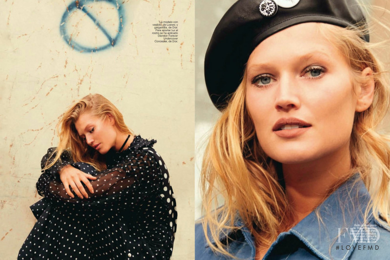 Toni Garrn featured in Beauty Manifesto, October 2017