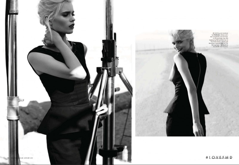 Abbey Lee Kershaw featured in Mad About The Girl, January 2013