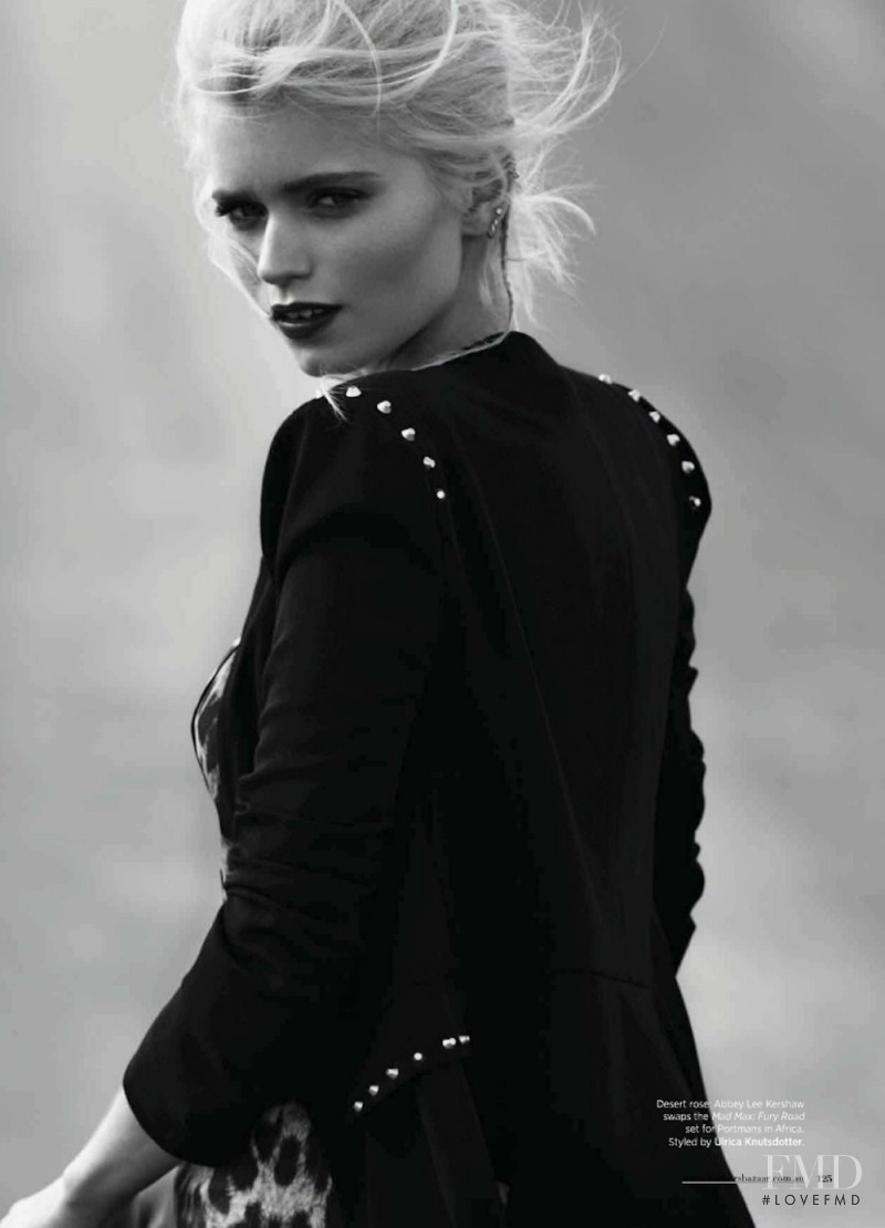 Abbey Lee Kershaw featured in Mad About The Girl, January 2013
