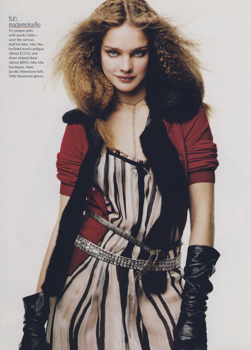 Natalia Vodianova featured in Friends for Life, August 2003