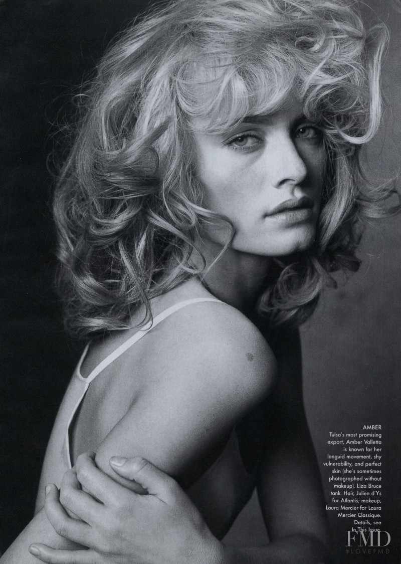 Amber Valletta featured in Supermodels the Sequel, March 1996