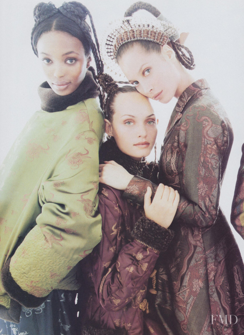 Amber Valletta featured in Fashion\'s Mavericks, September 1994