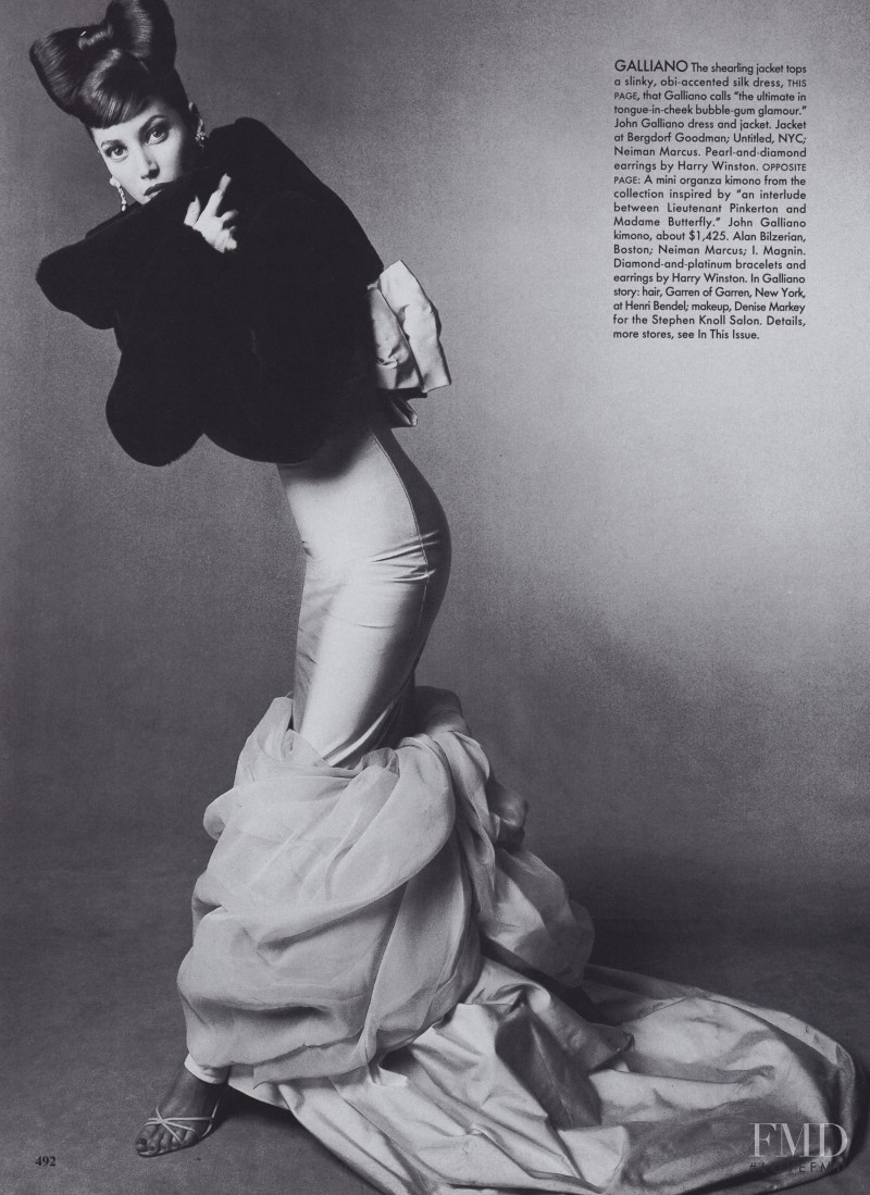 Christy Turlington featured in Fashion\'s Mavericks, September 1994