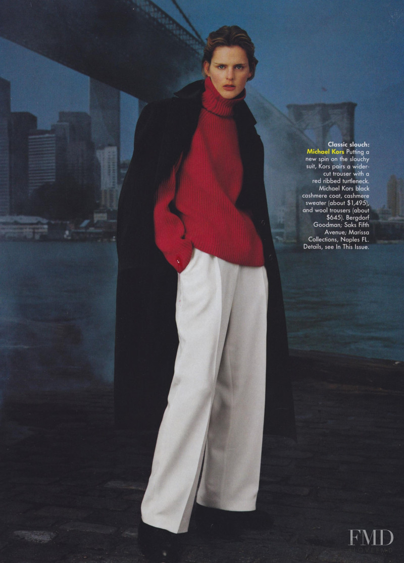 Stella Tennant featured in I Love New York, July 1997