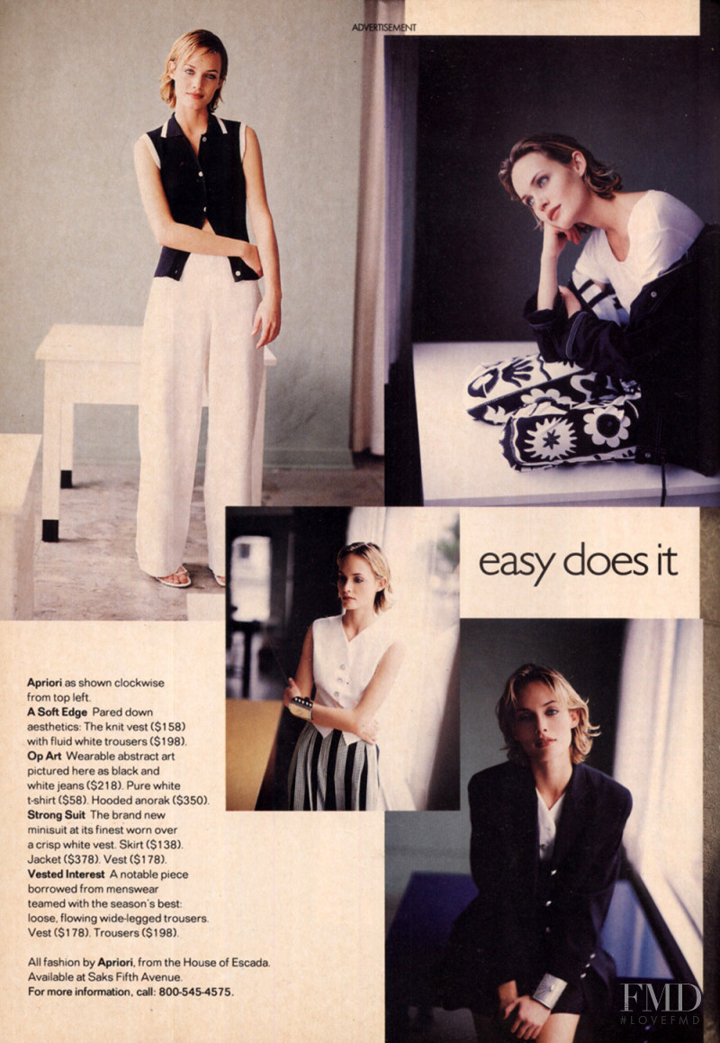 Amber Valletta featured in Week at a glance, February 1994
