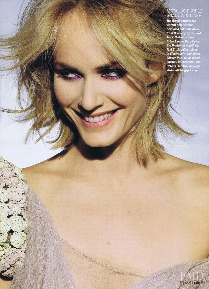 Amber Valletta featured in fresh faced, March 2010