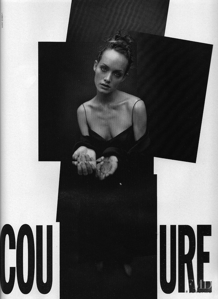 Amber Valletta featured in Couture, September 1993