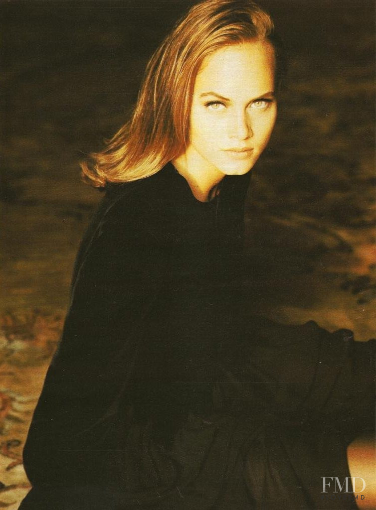 Amber Valletta featured in Le Luci Della Sera, October 1991