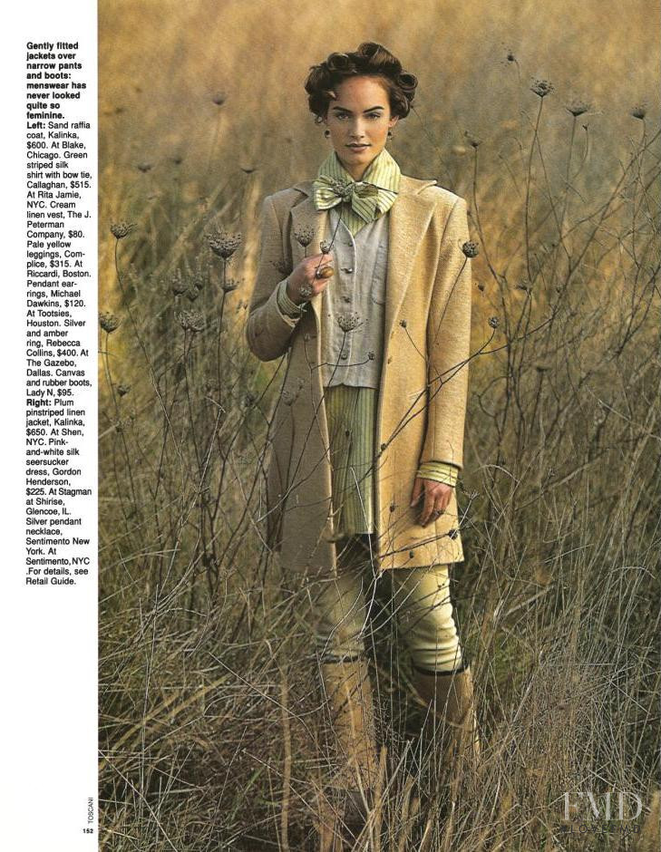 Amber Valletta featured in The Return of the Dandy, May 1992