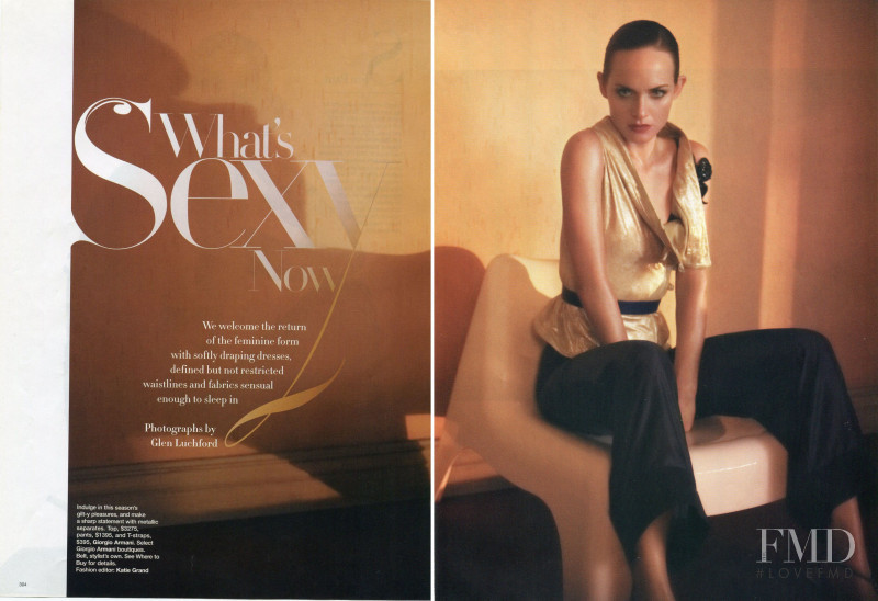 Amber Valletta featured in What\'s Sexy Now, March 2005