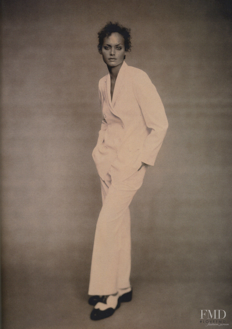 Amber Valletta featured in Double Jeu, May 1994