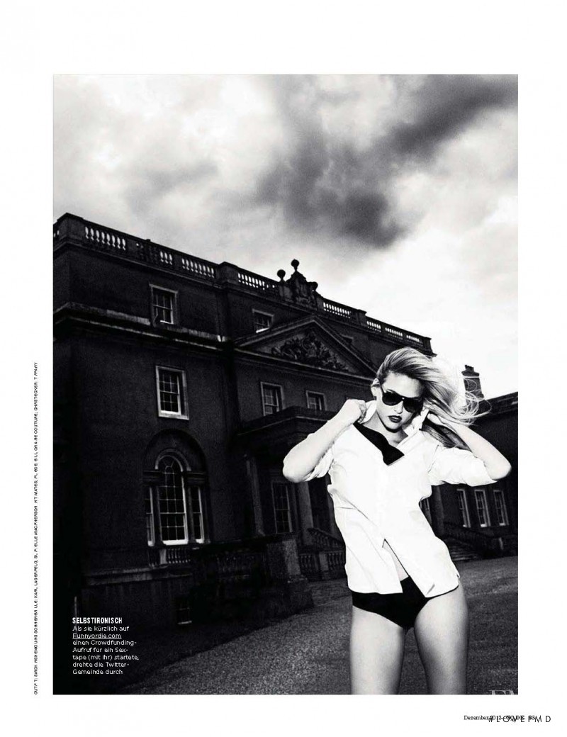 Bar Refaeli featured in Gentlewoman Bar, December 2012