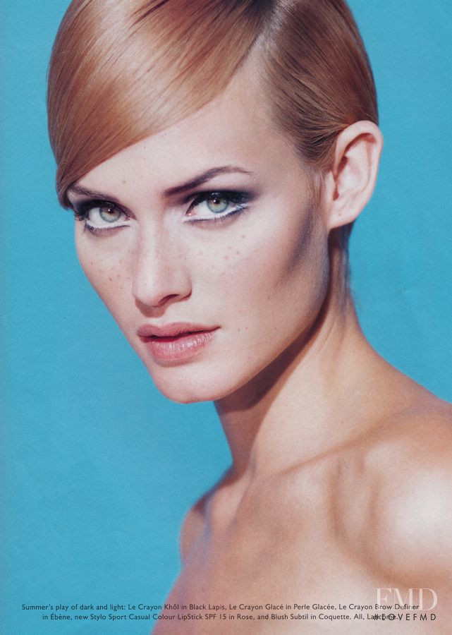 Amber Valletta featured in Start With A Pale Lip, June 1995