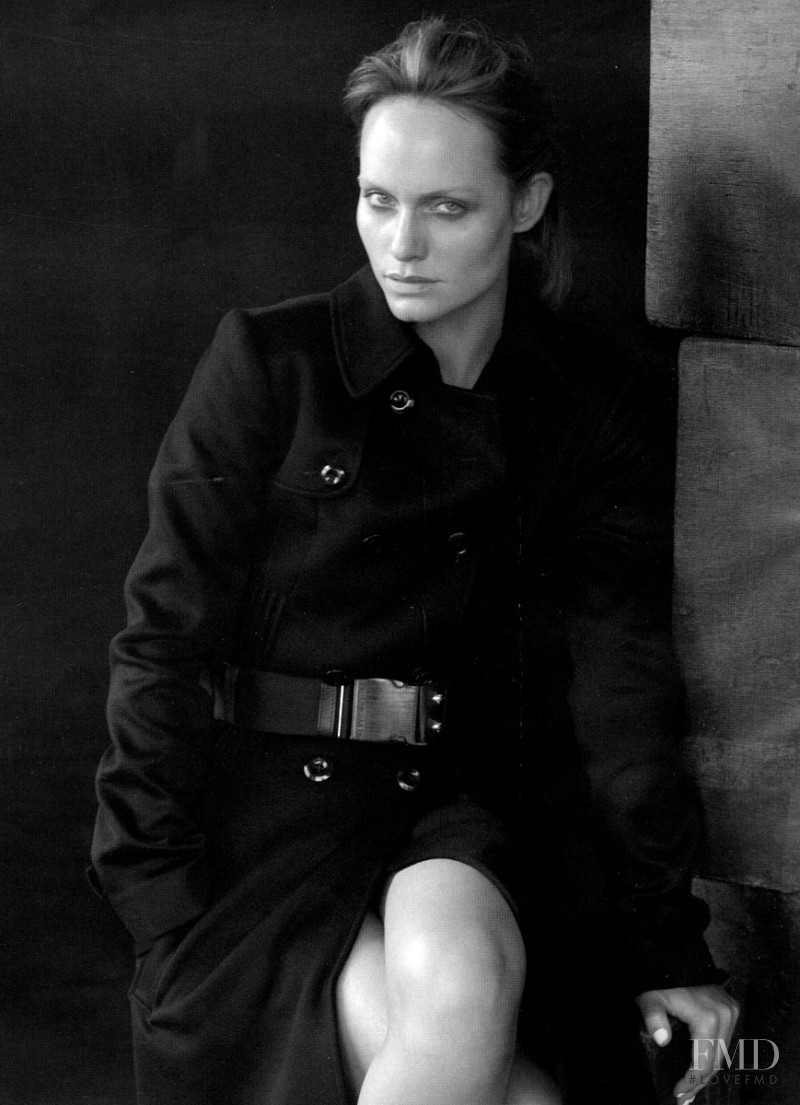 Amber Valletta featured in Coats, December 2007