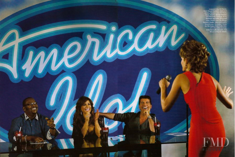 Amber Valletta featured in American Idols, October 2007