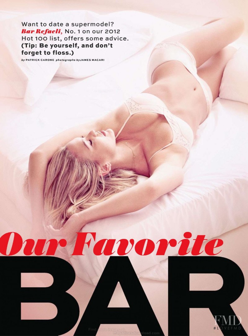 Bar Refaeli featured in Our Favorite BAR, September 2012