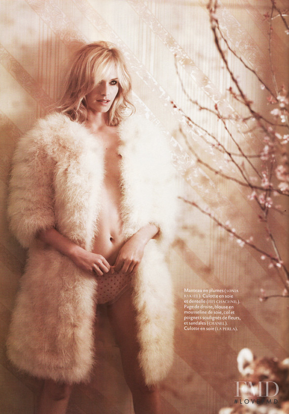 Amber Valletta featured in Amber, February 2008