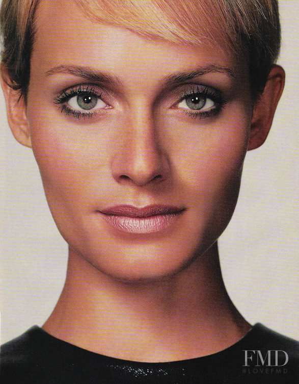 Amber Valletta featured in Beauty, October 2003