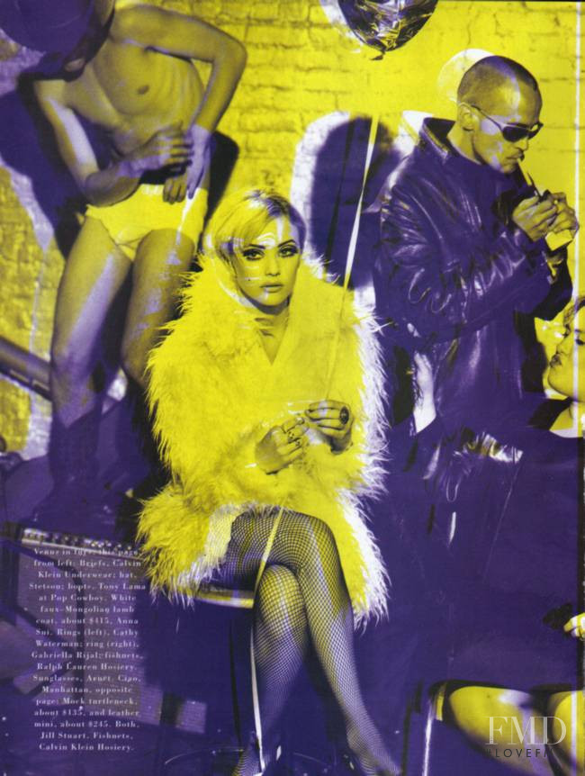 Amber Valletta featured in It\'s the fashion factory, August 1995