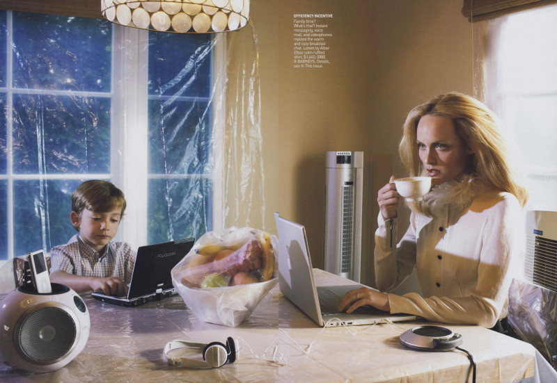 Amber Valletta featured in The Perfect Wife, June 2006
