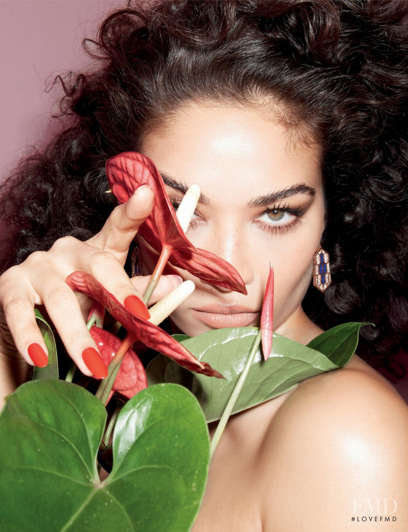 Shanina Shaik featured in Lush Plush, January 2021