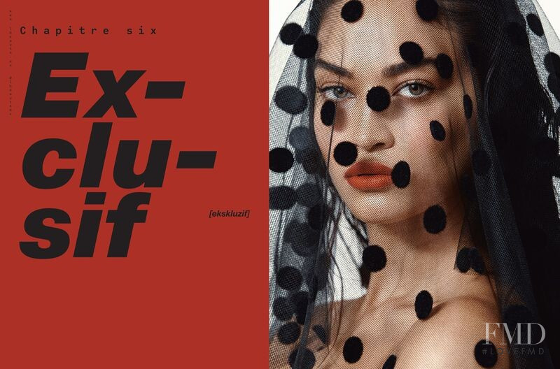 Shanina Shaik featured in Exclusif, June 2019