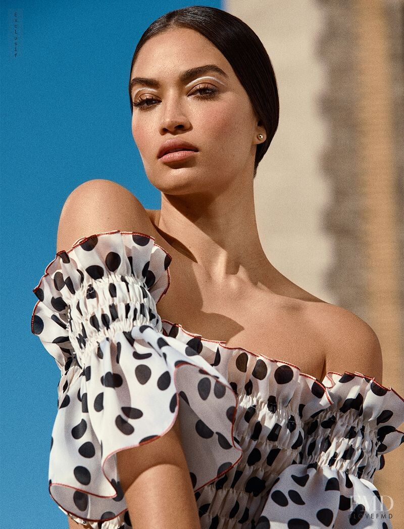 Shanina Shaik featured in Exclusif, June 2019