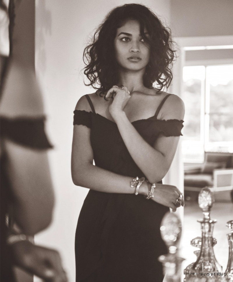 Shanina Shaik featured in Chasing the Sun, November 2016