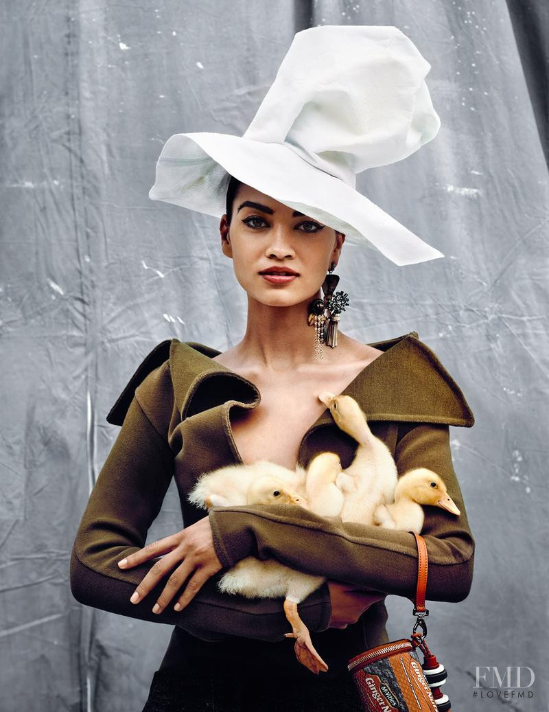 Shanina Shaik featured in Fair Play, December 2014