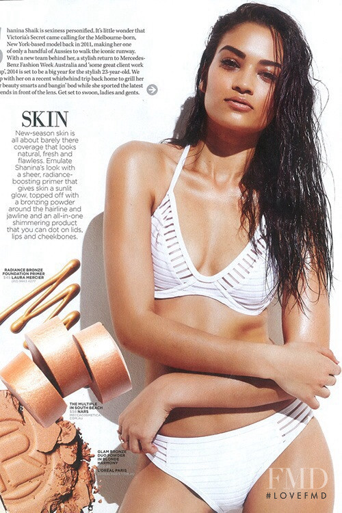 Shanina Shaik featured in Beauty, May 2014