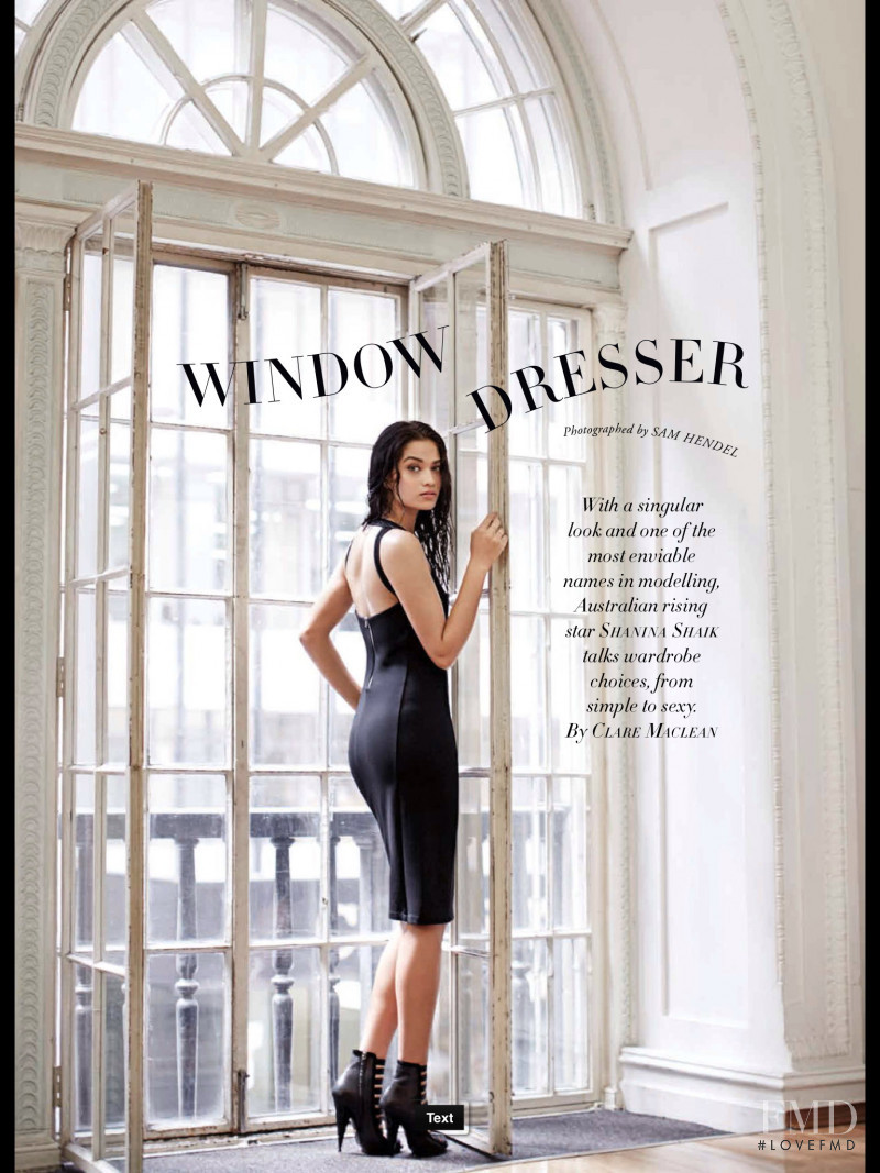 Shanina Shaik featured in The New Cool, April 2014