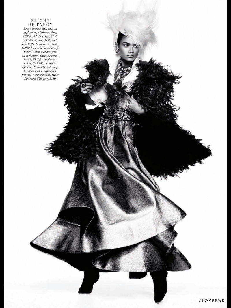 Shanina Shaik featured in The New Cool, April 2014