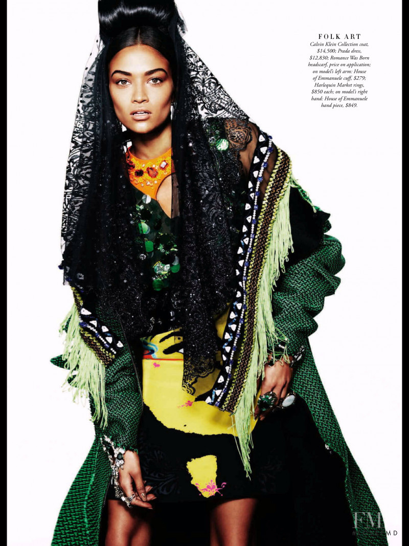 Shanina Shaik featured in The New Cool, April 2014