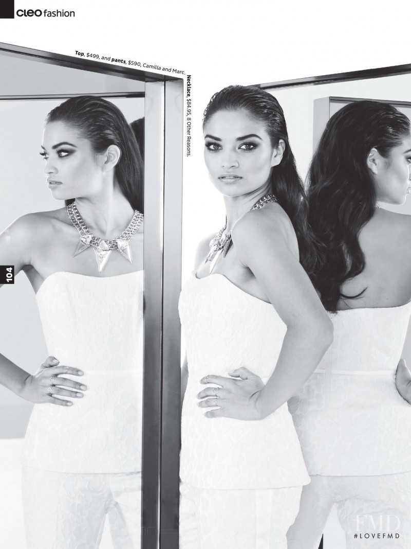 Shanina Shaik featured in A cut above, April 2014