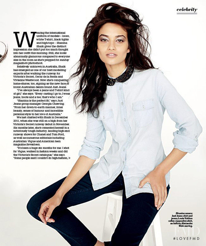 Shanina Shaik featured in Shaik your Booty, July 2012