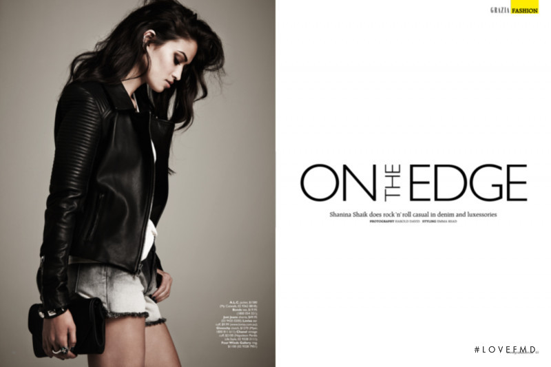 Shanina Shaik featured in On The Edge, September 2012