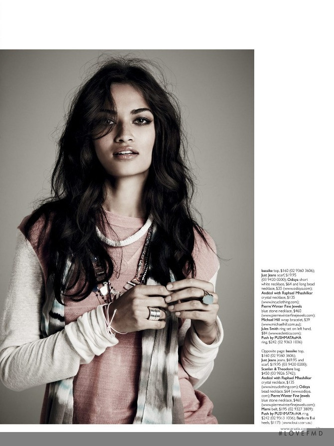 Shanina Shaik featured in On The Edge, September 2012