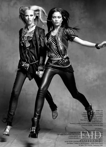 Shanina Shaik featured in Wg, July 2010