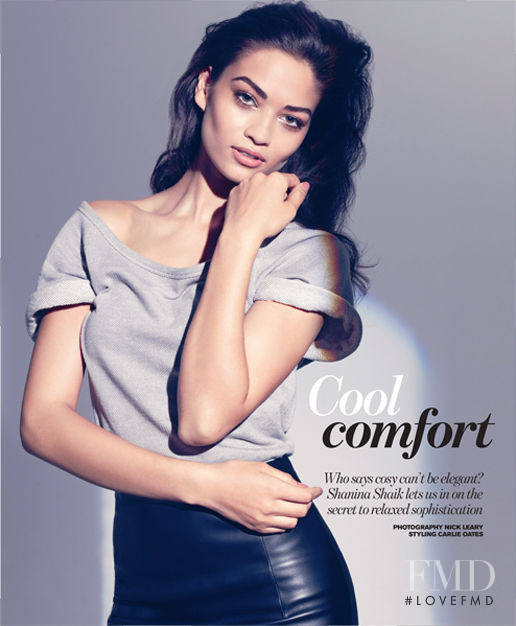 Shanina Shaik featured in Cool comfort, January 2012