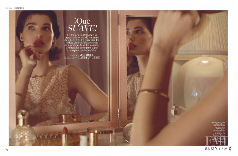 Julia van Os featured in Belleza: Que Suave!, February 2021