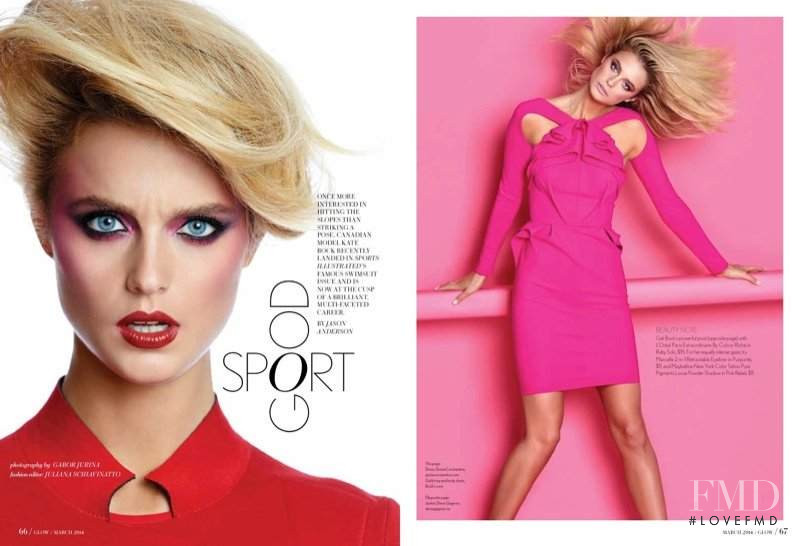Kate Bock featured in Good Sport, March 2014