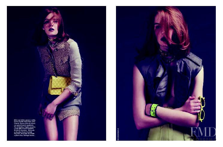 Alexina Graham featured in Codice Fluo, March 2010