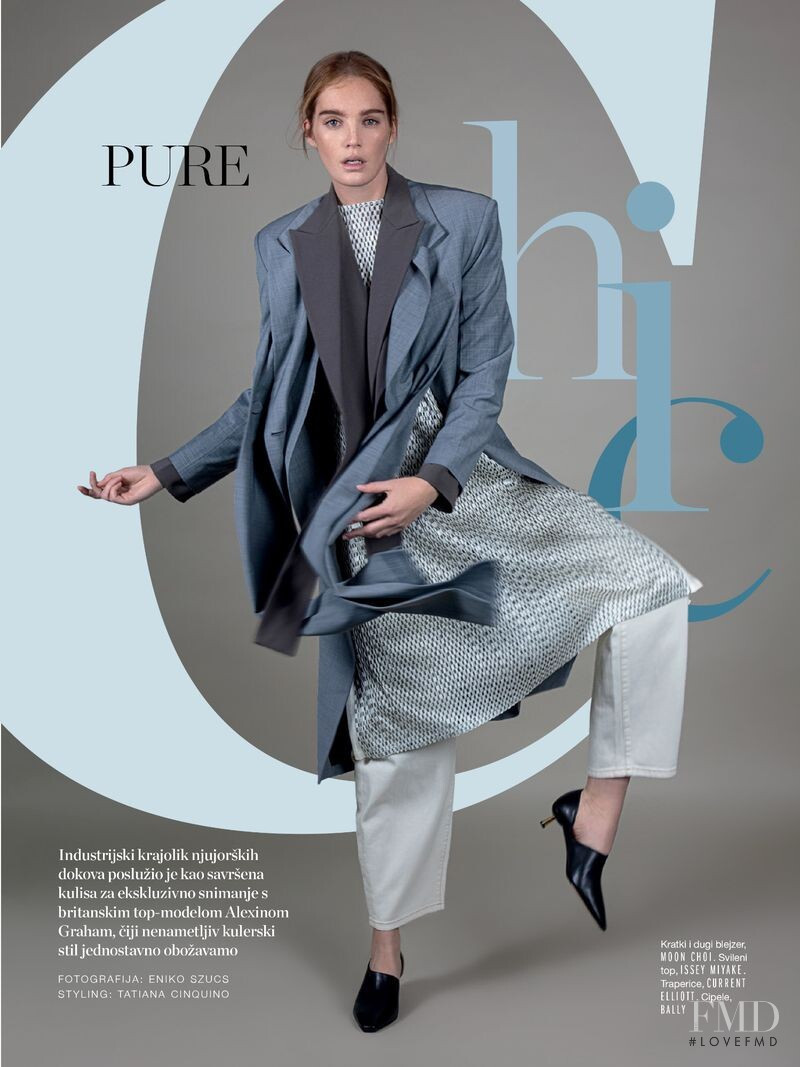 Alexina Graham featured in Pure Chic, February 2020