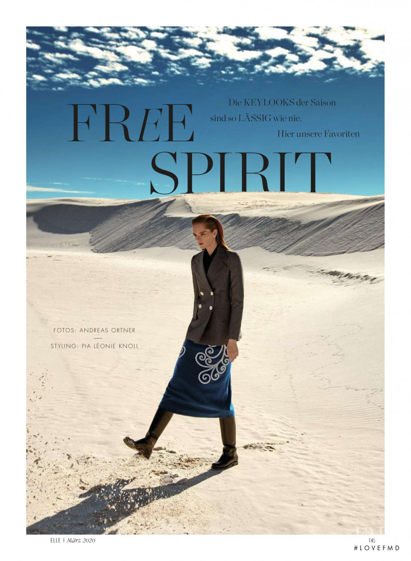 Alexina Graham featured in Free Spirit, March 2020