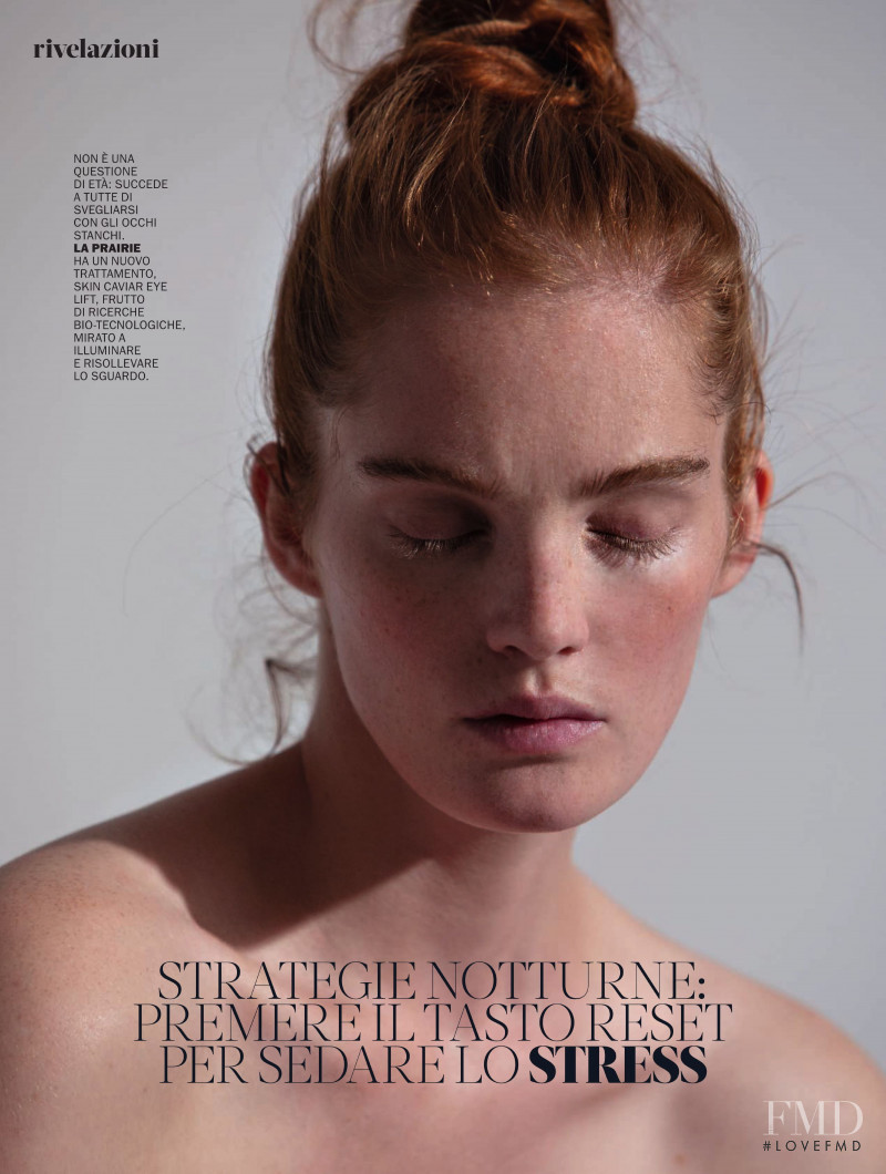 Alexina Graham featured in Te Lo Leggo Sulla Pelle, October 2019