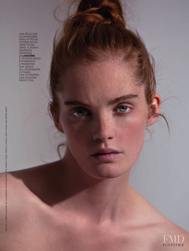 Alexina Graham featured in Te Lo Leggo Sulla Pelle, October 2019