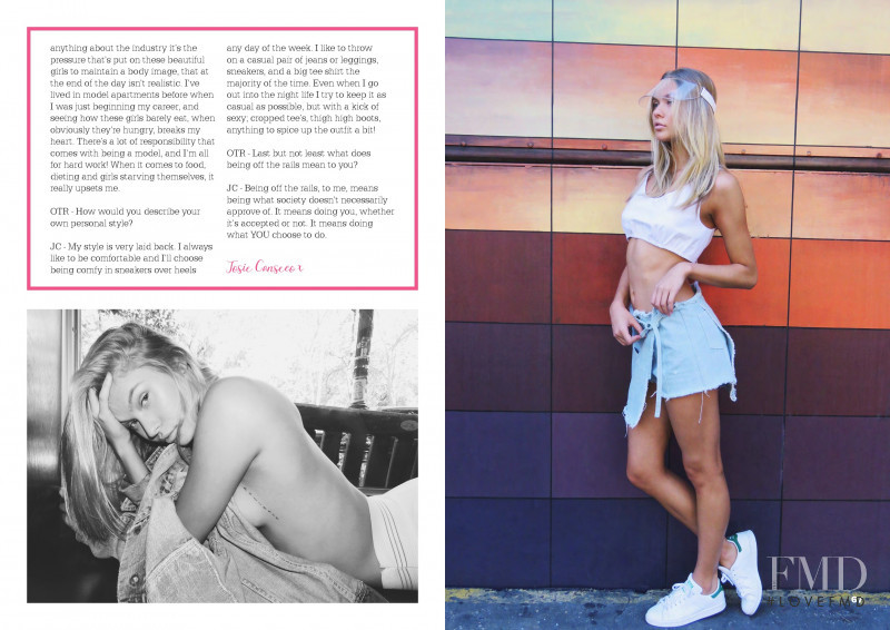 Josie Canseco featured in Batter Up, September 2016
