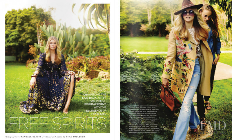 Josie Canseco featured in Free Spirits, February 2015